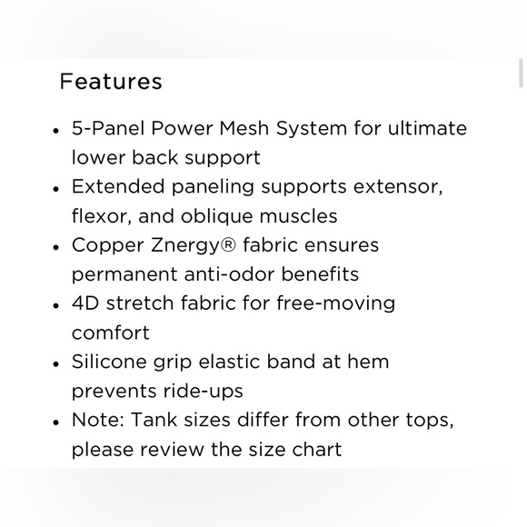 Women’s Lower Back Support Tank Top - Picture 7 of 9